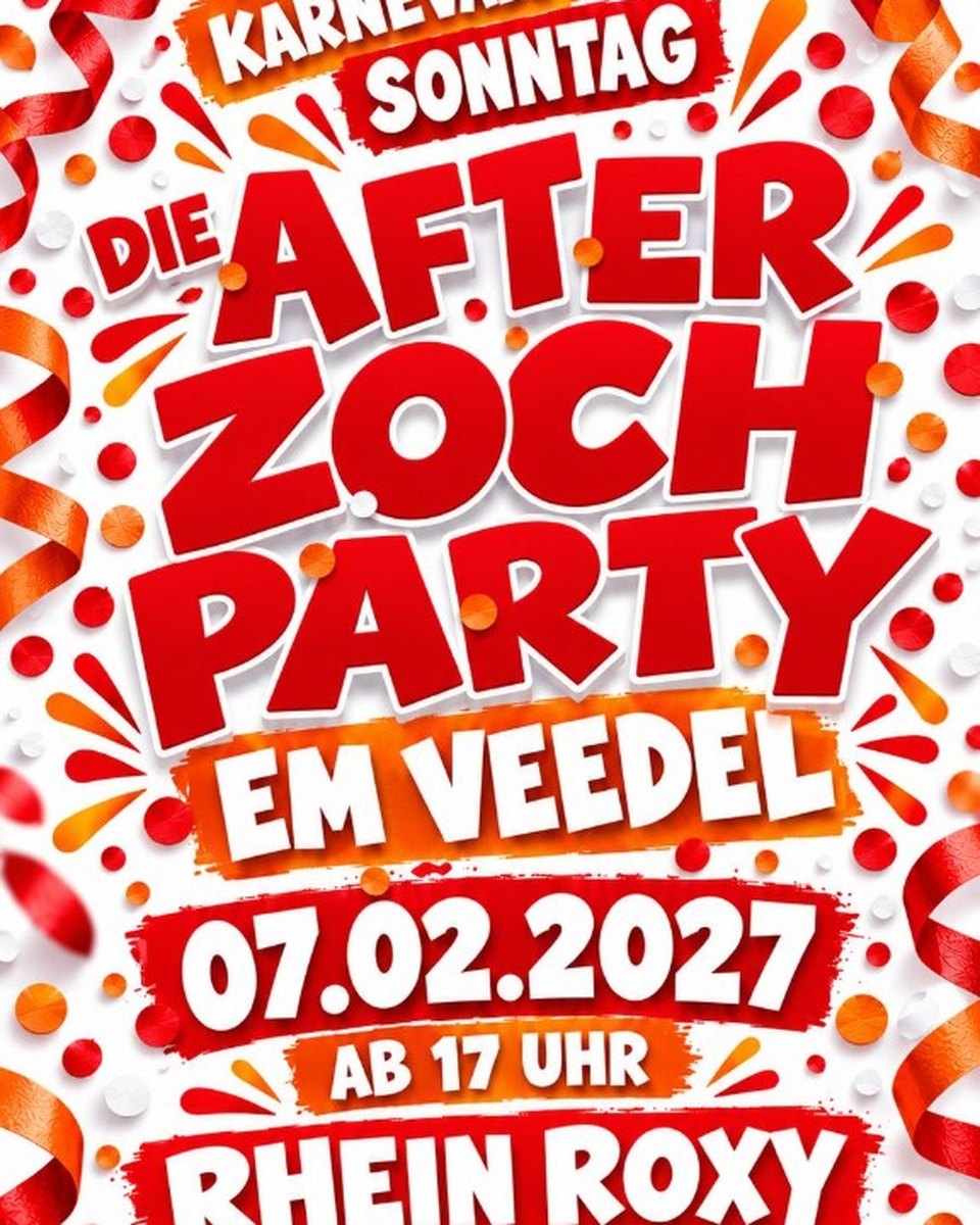 Die After-Zoch-Party em Veedel