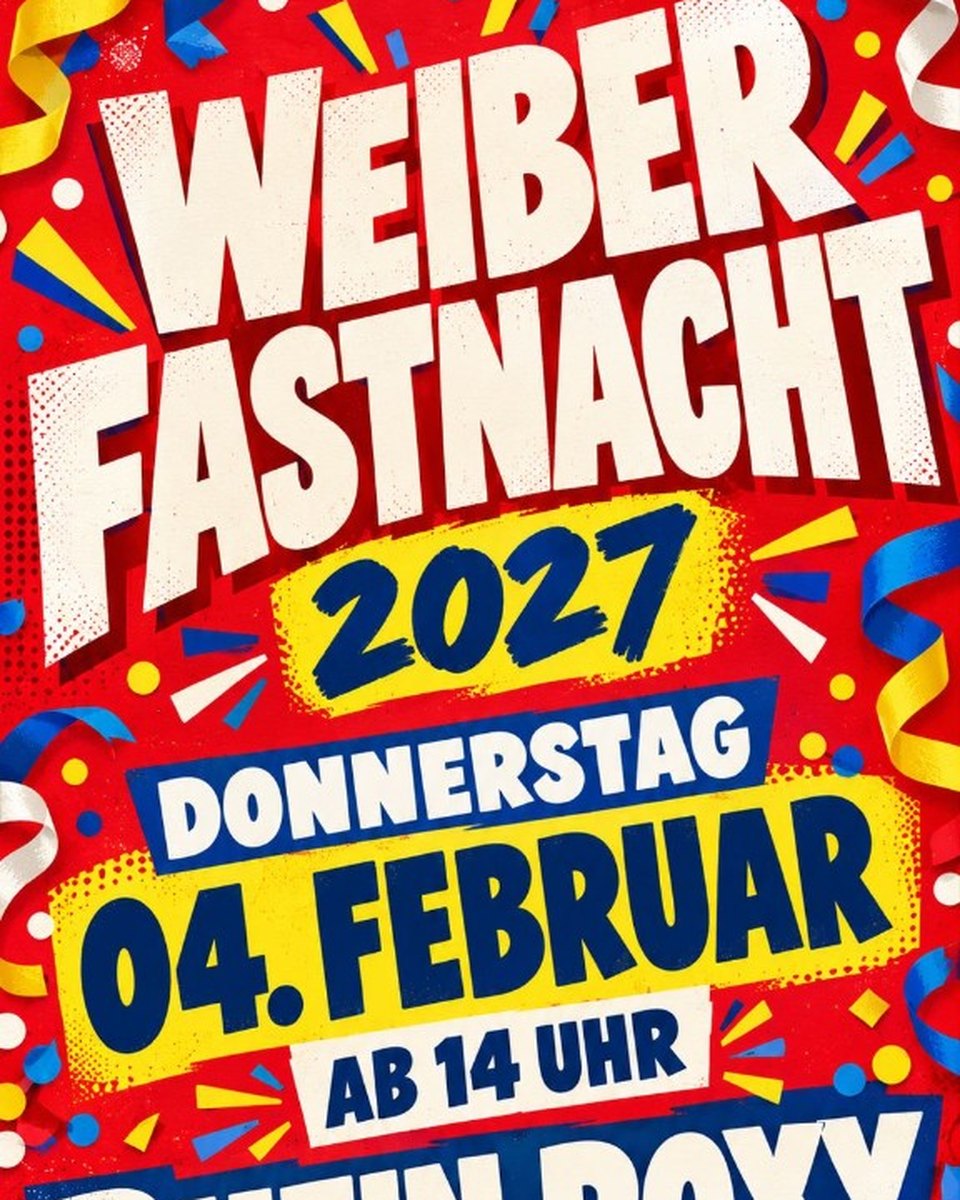 Weiberfastnacht 2027